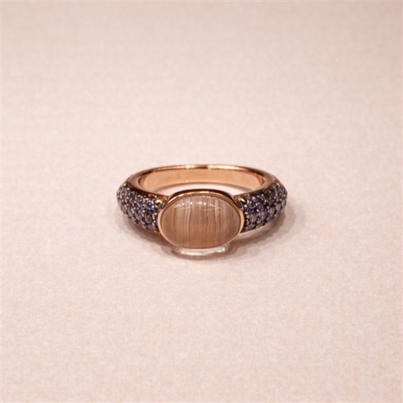 Anillo Lucos Mujer in Plata ES847-VIOLA - ES847-VIOLA